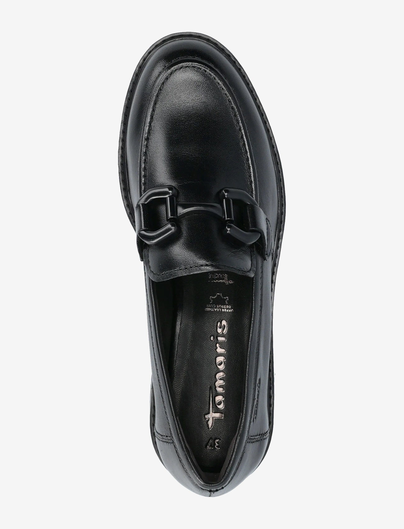Tamaris - Women Slip-on - speciella tillfällen - black leather - 3