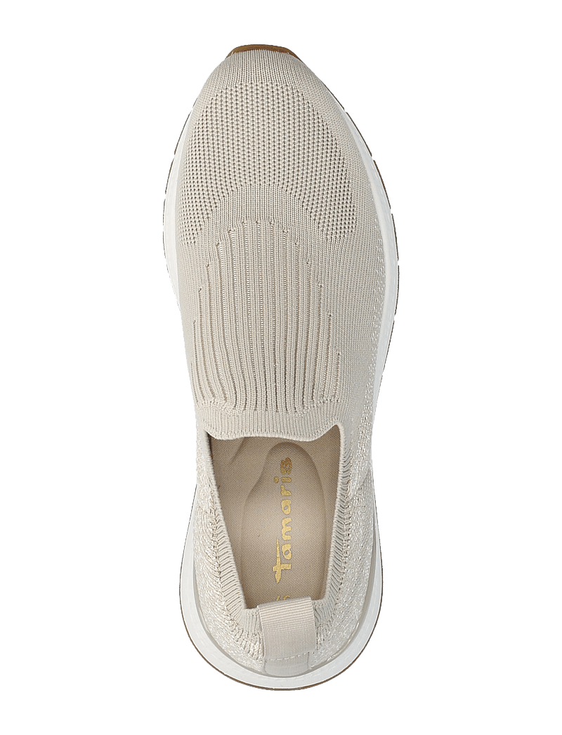 Tamaris - Women Slip-on - slip-on tossud - ivory metallic - 3