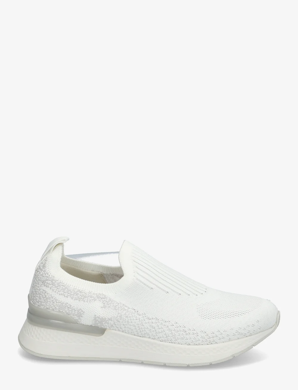 Tamaris - Women Slip-on - konfirmationstøj - white/silver - 1