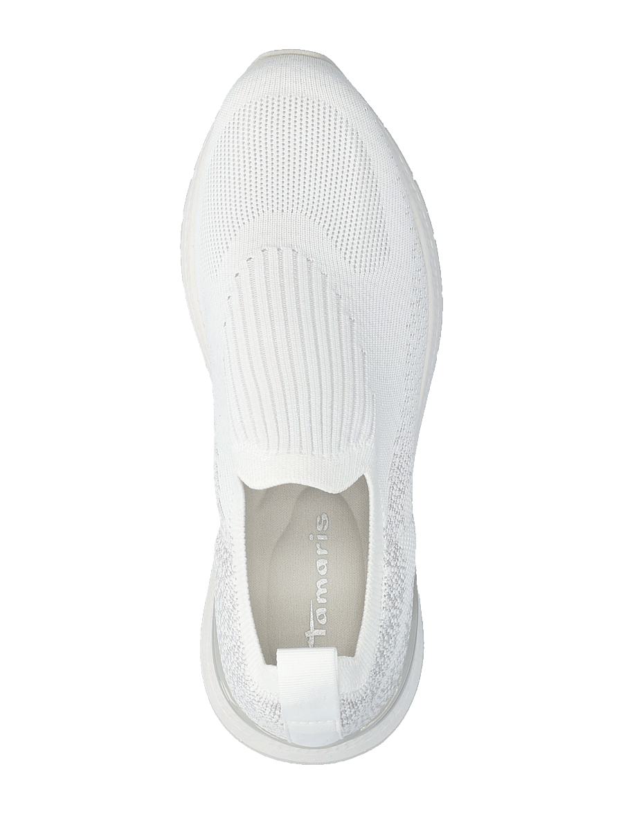 Tamaris - Women Slip-on - slip-on sneaker - white/silver - 3