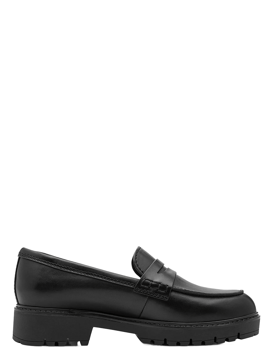 Tamaris - Women Slip-on - moetrendid - black leather - 2