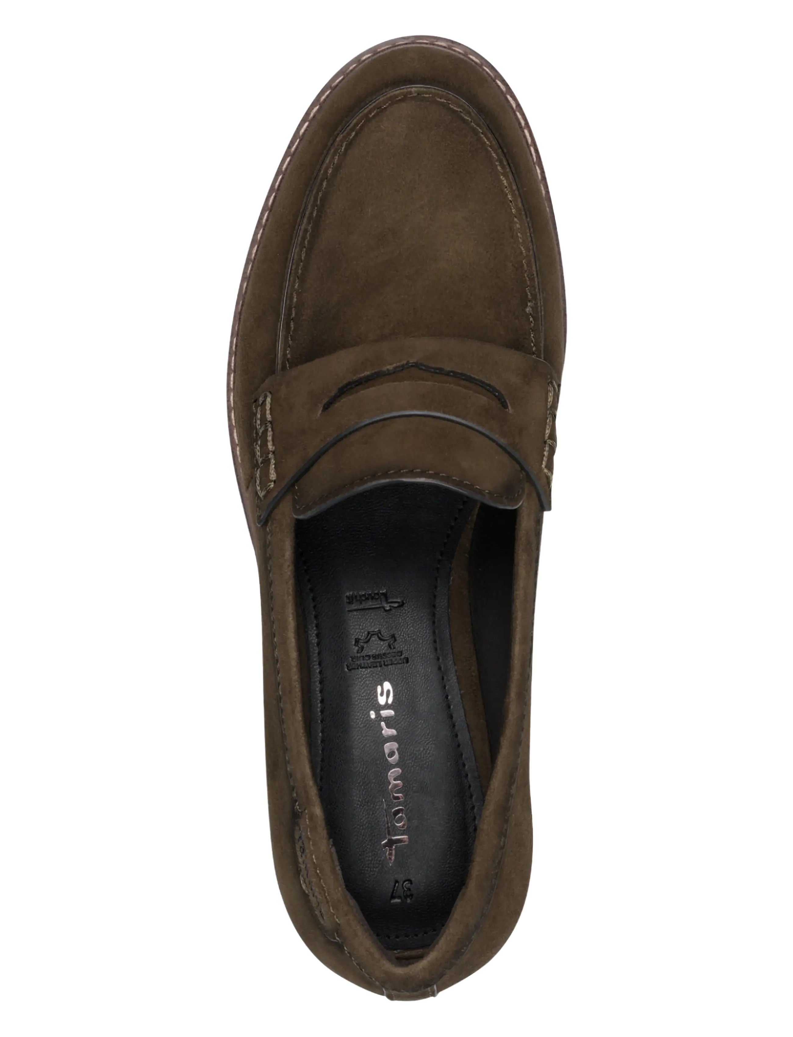 Tamaris - Women Slip-on - moetrendid - olive - 4