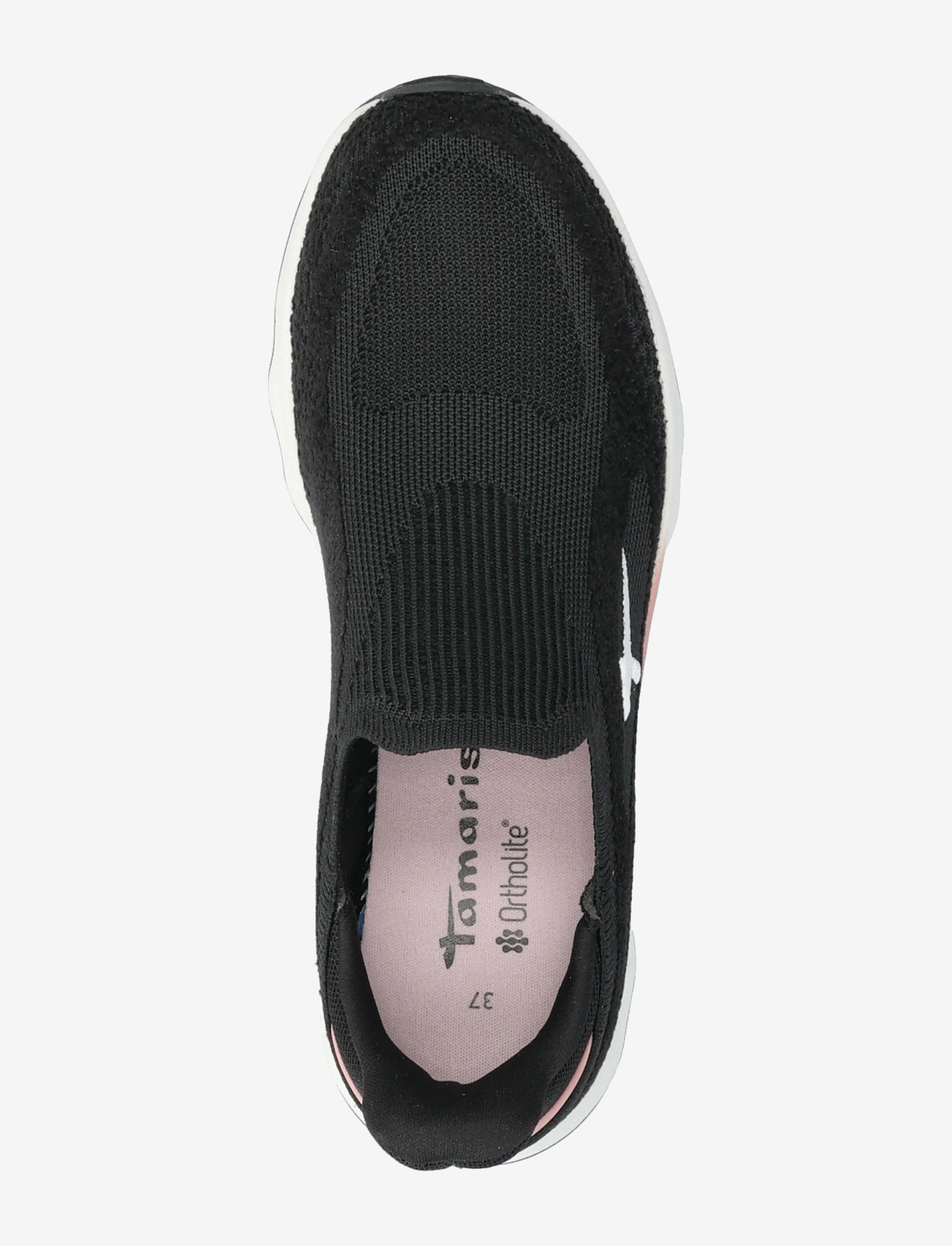 Tamaris - Women Slip-on - matalavartiset tennarit - black comb - 3