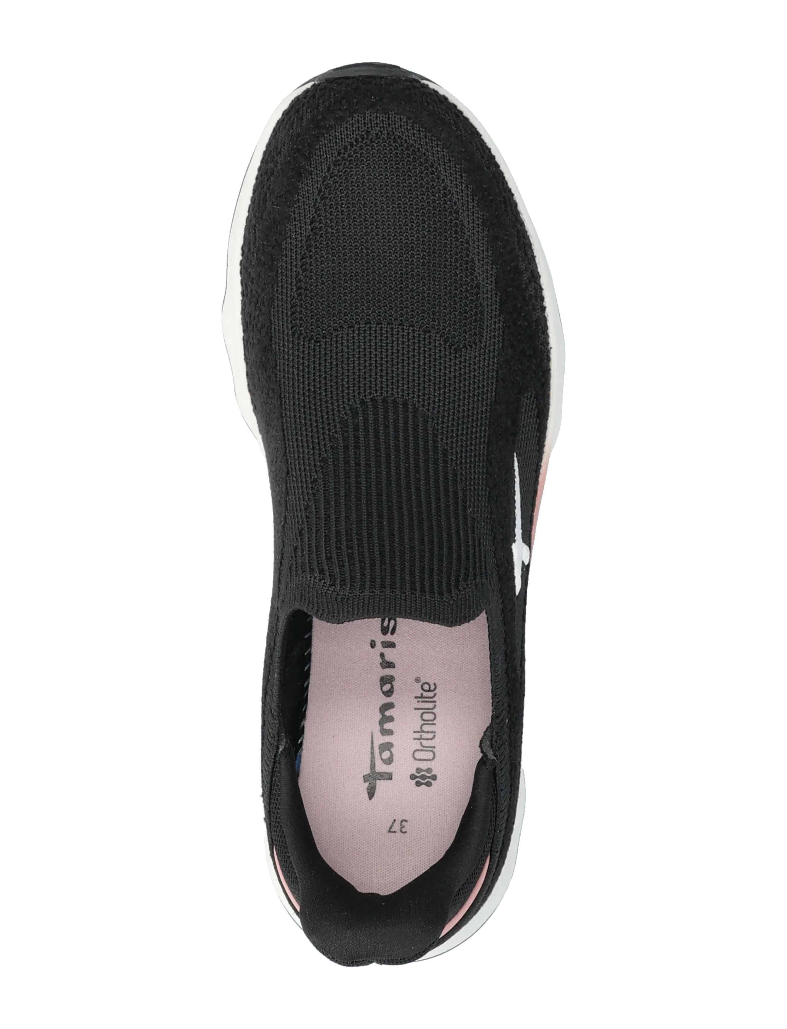 Tamaris - Women Slip-on - black comb - 3