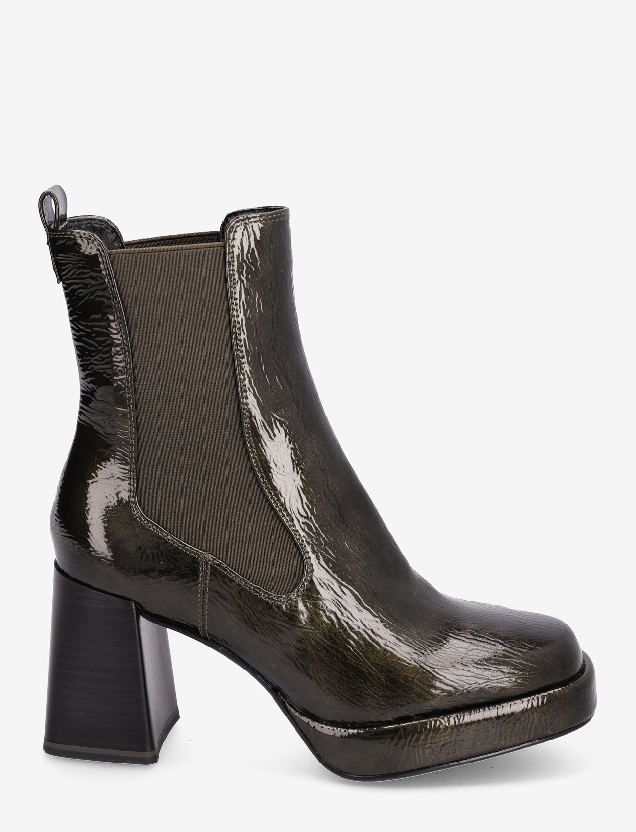Tamaris - Women Boots - augsts papēdis - olive - 1