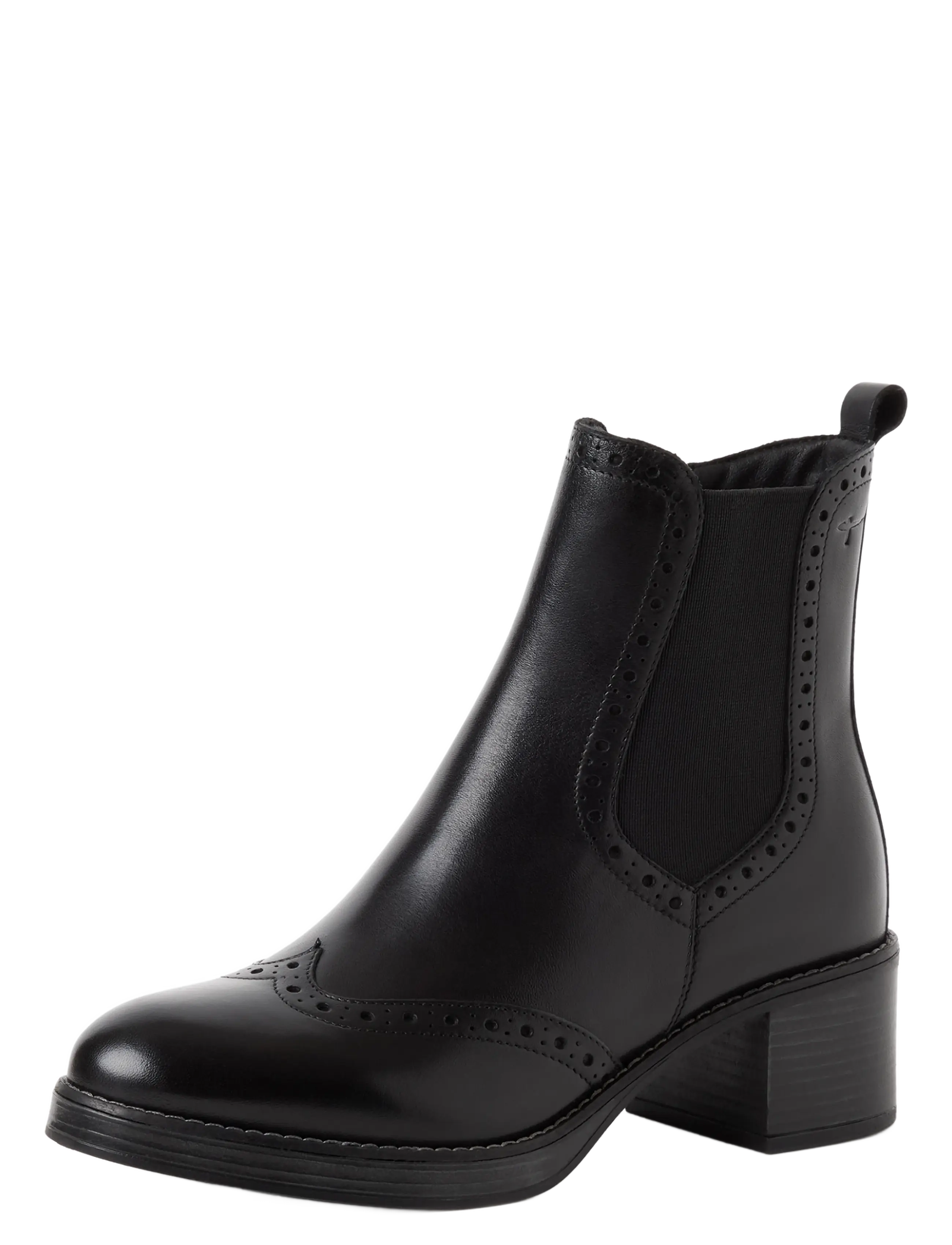 Tamaris Women Boots - Chelsea boots - BLACK LEATHER / black