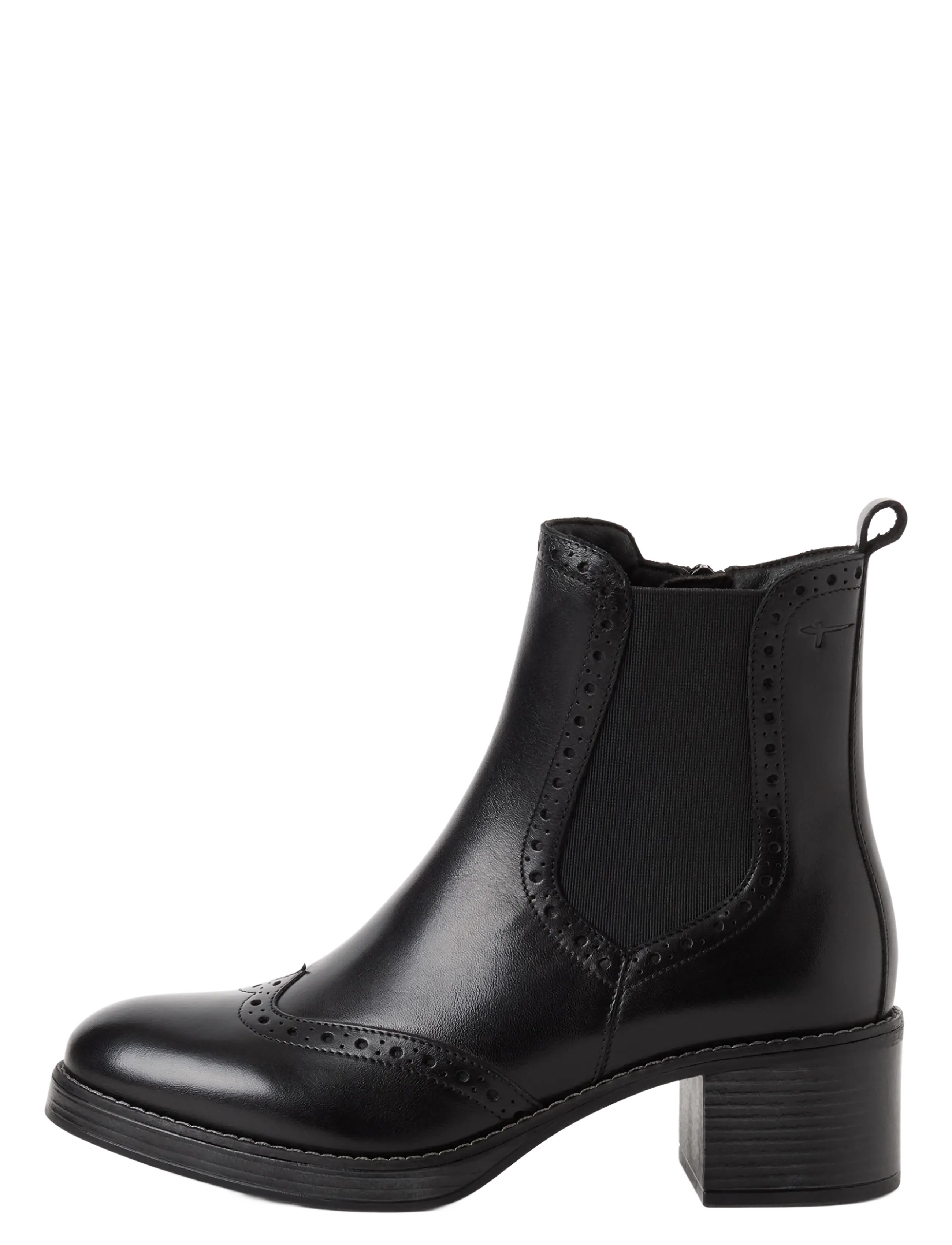 Tamaris - Women Boots - black leather - 1