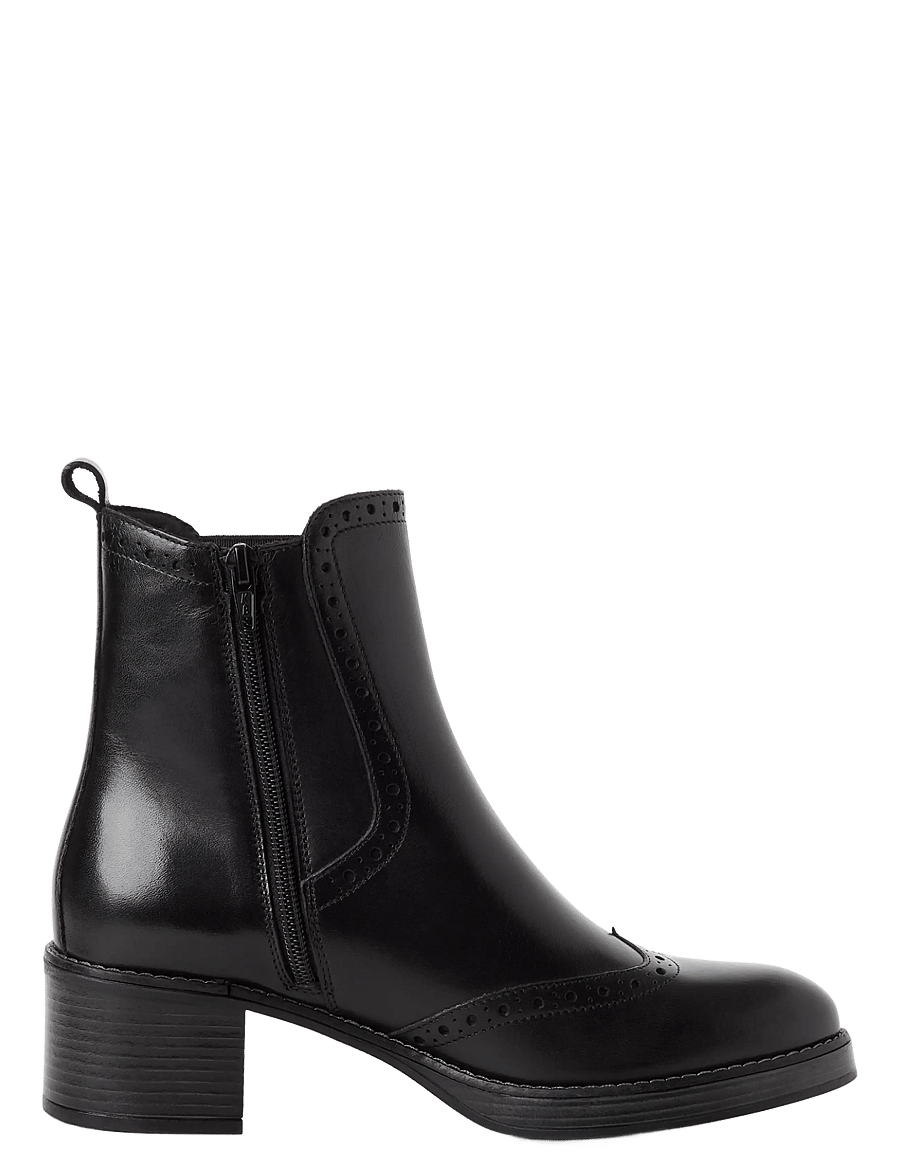 Tamaris - Women Boots - stiefeletten mit absatz - black leather - 2
