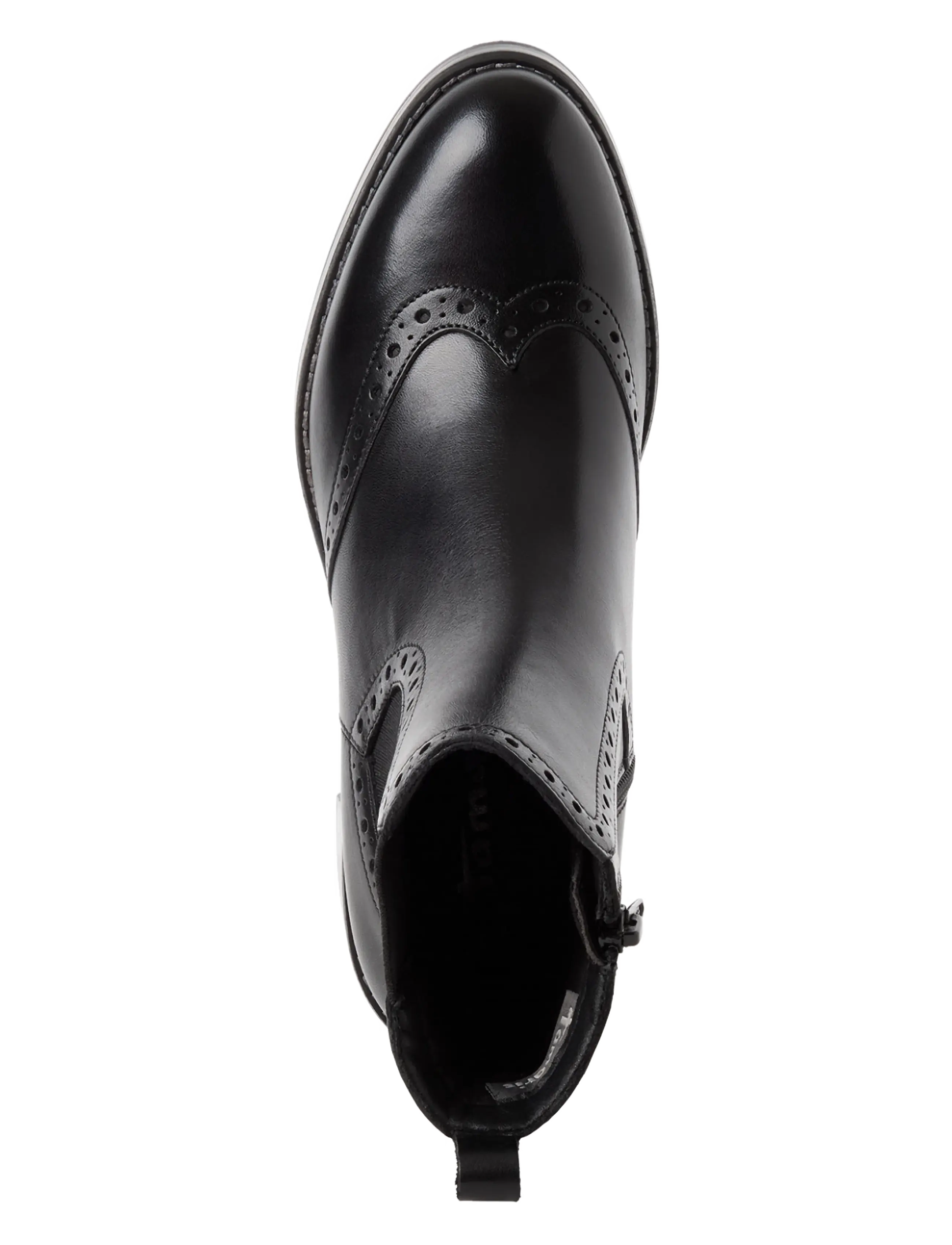 Tamaris - Women Boots - black leather - 4