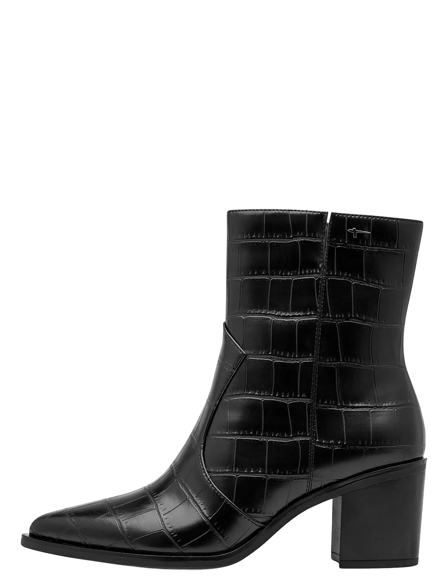 Tamaris - Women Boots - black croco - 1
