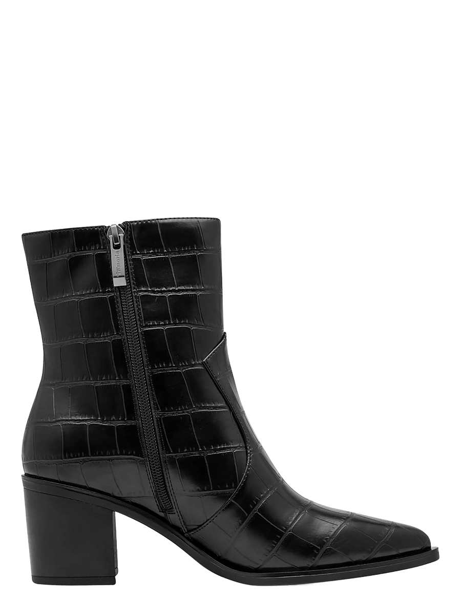 Tamaris - Women Boots - black croco - 2