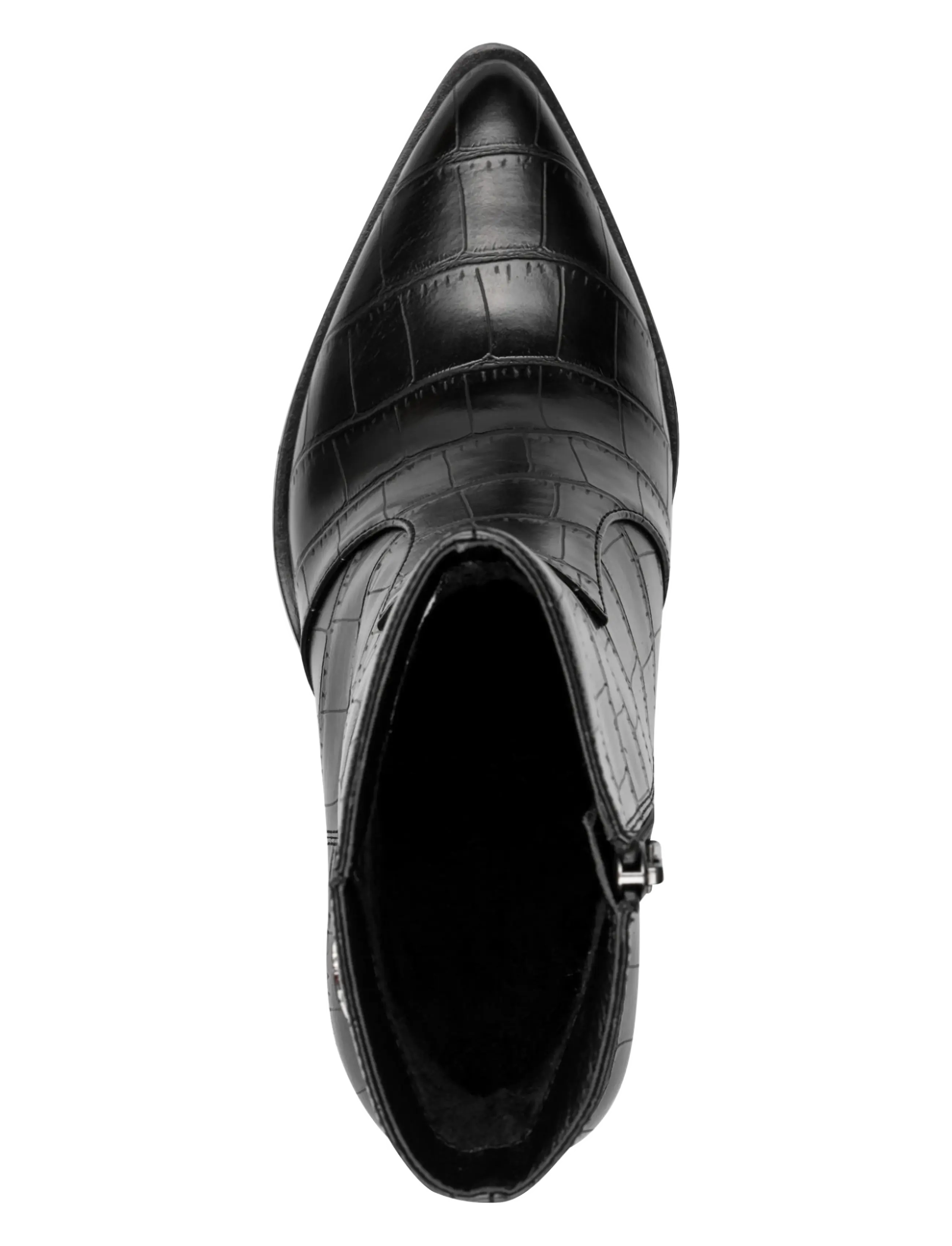 Tamaris - Women Boots - black croco - 4