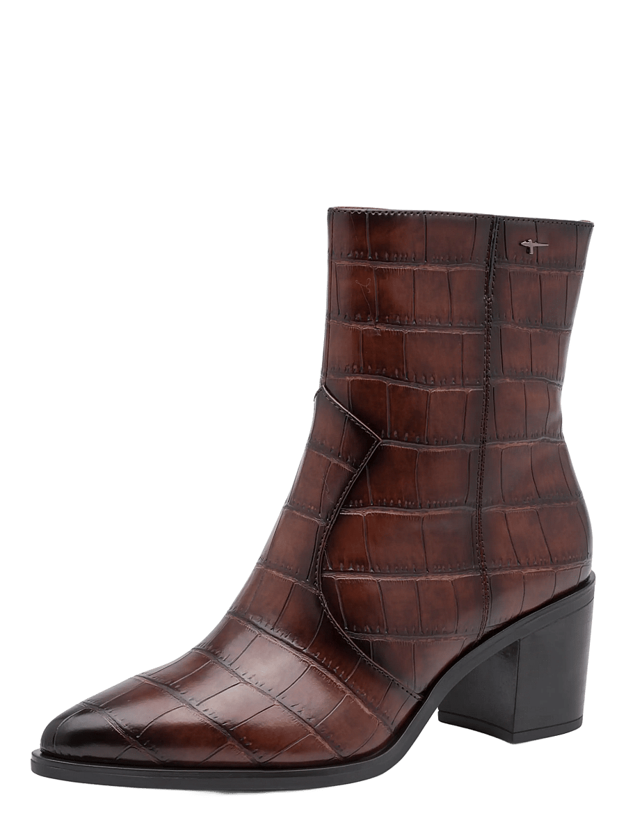 Tamaris - Women Boots - støvletter - muscat croco - 0