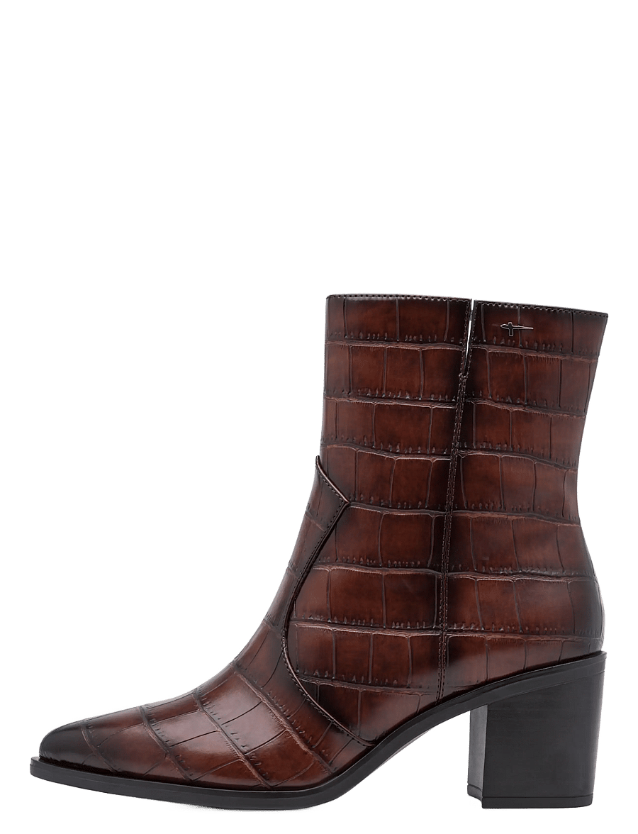 Tamaris - Women Boots - støvletter - muscat croco - 1