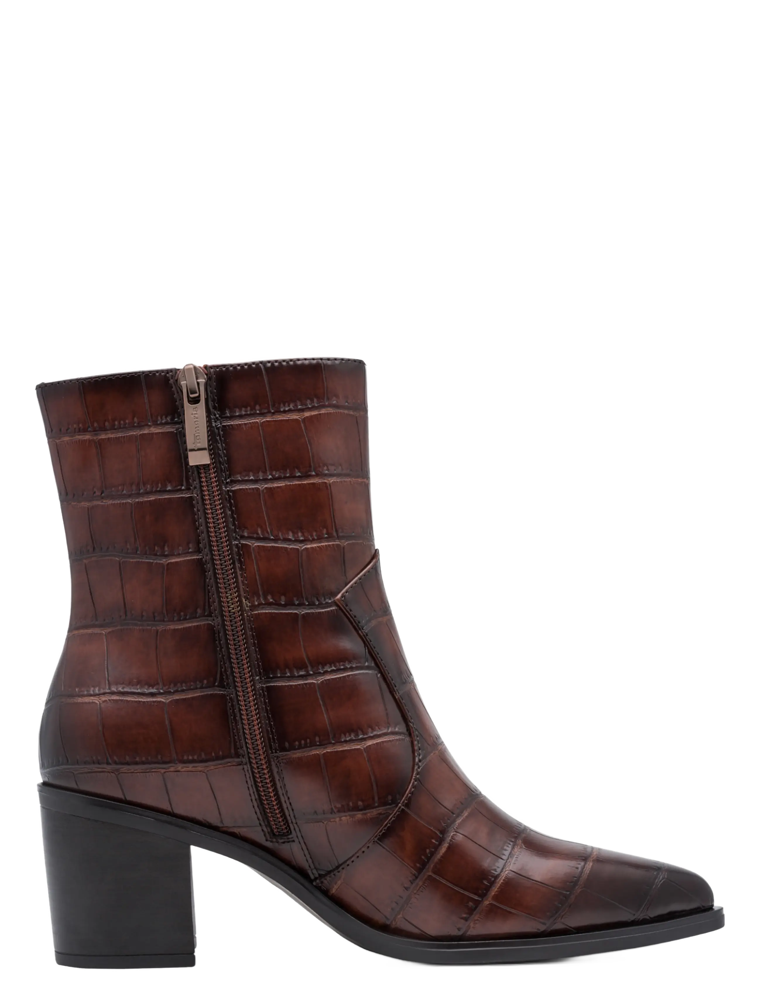 Tamaris - Women Boots - støvletter - muscat croco - 2