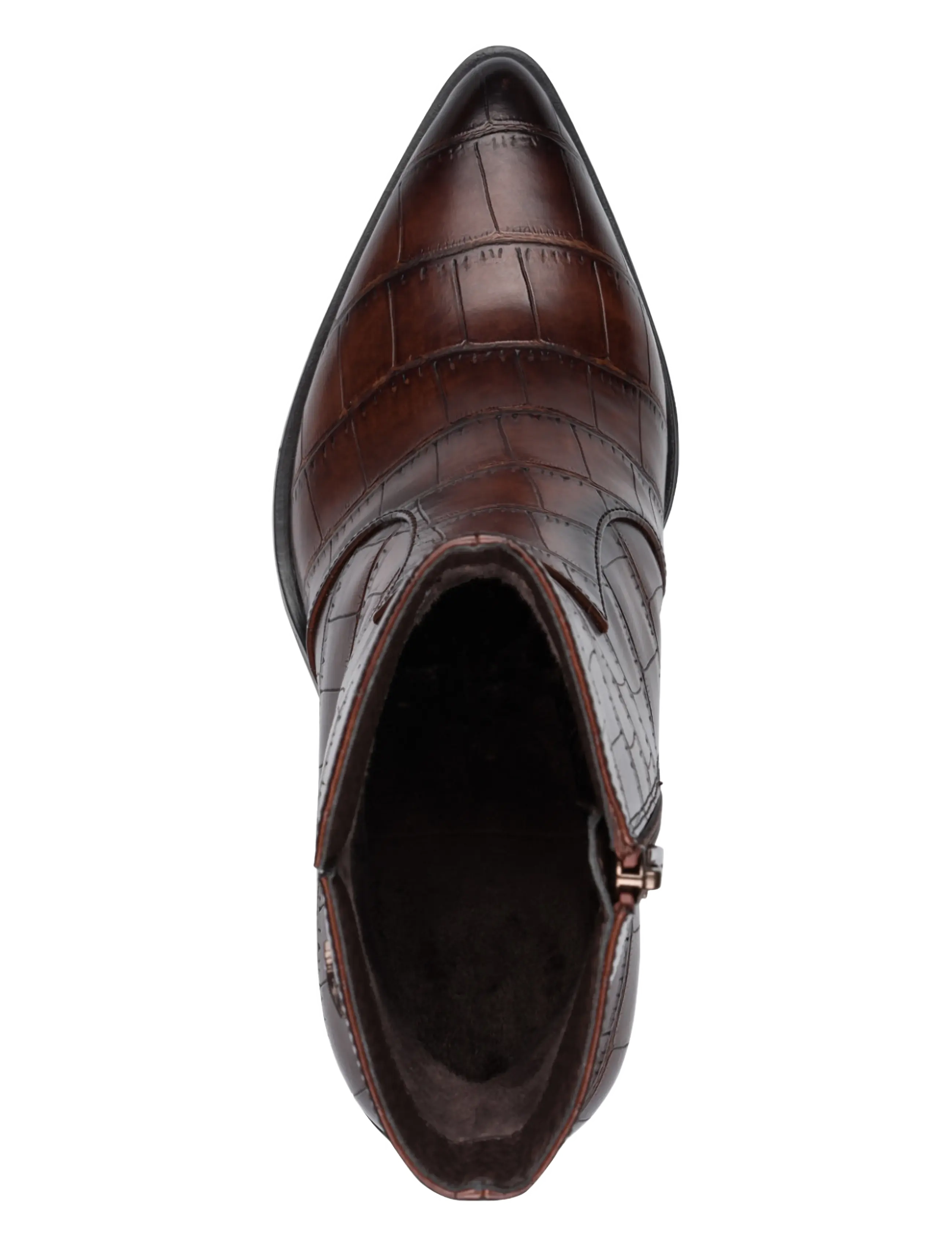 Tamaris - Women Boots - støvletter - muscat croco - 4