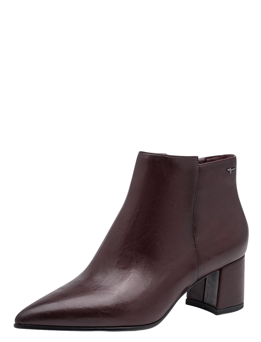 Tamaris - Women Boots - stiefeletten mit absatz - merlot - 0