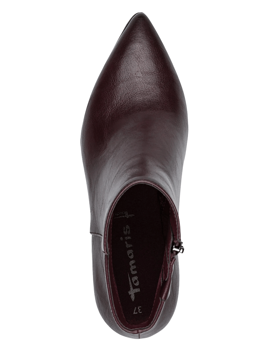 Tamaris - Women Boots - stiefeletten mit absatz - merlot - 4