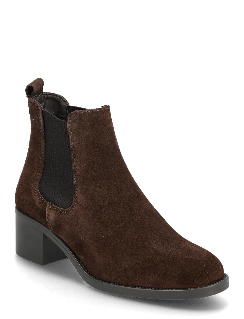 Tamaris - Women Boots - støvletter - mocca suede - 0