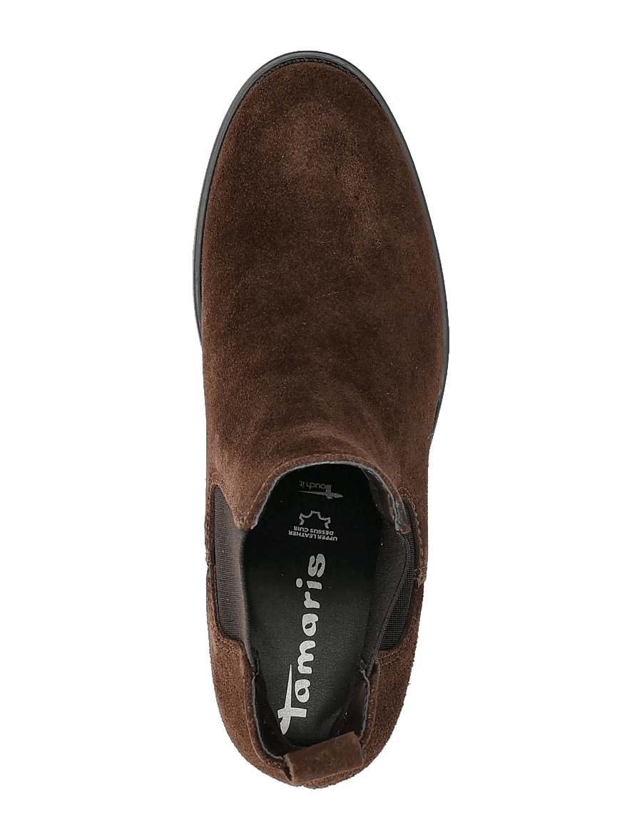 Tamaris - Women Boots - støvletter - mocca suede - 3