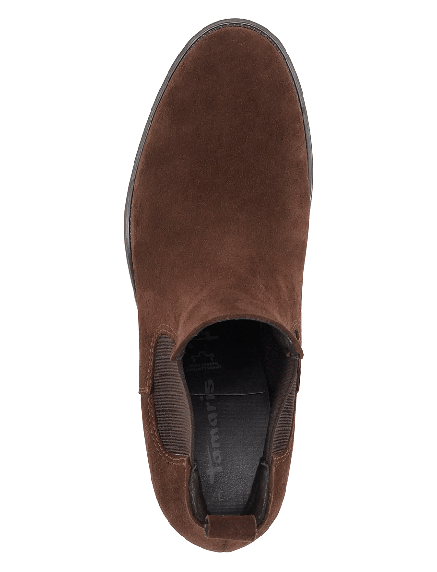 Tamaris - Women Boots - støvletter - mocca suede - 5