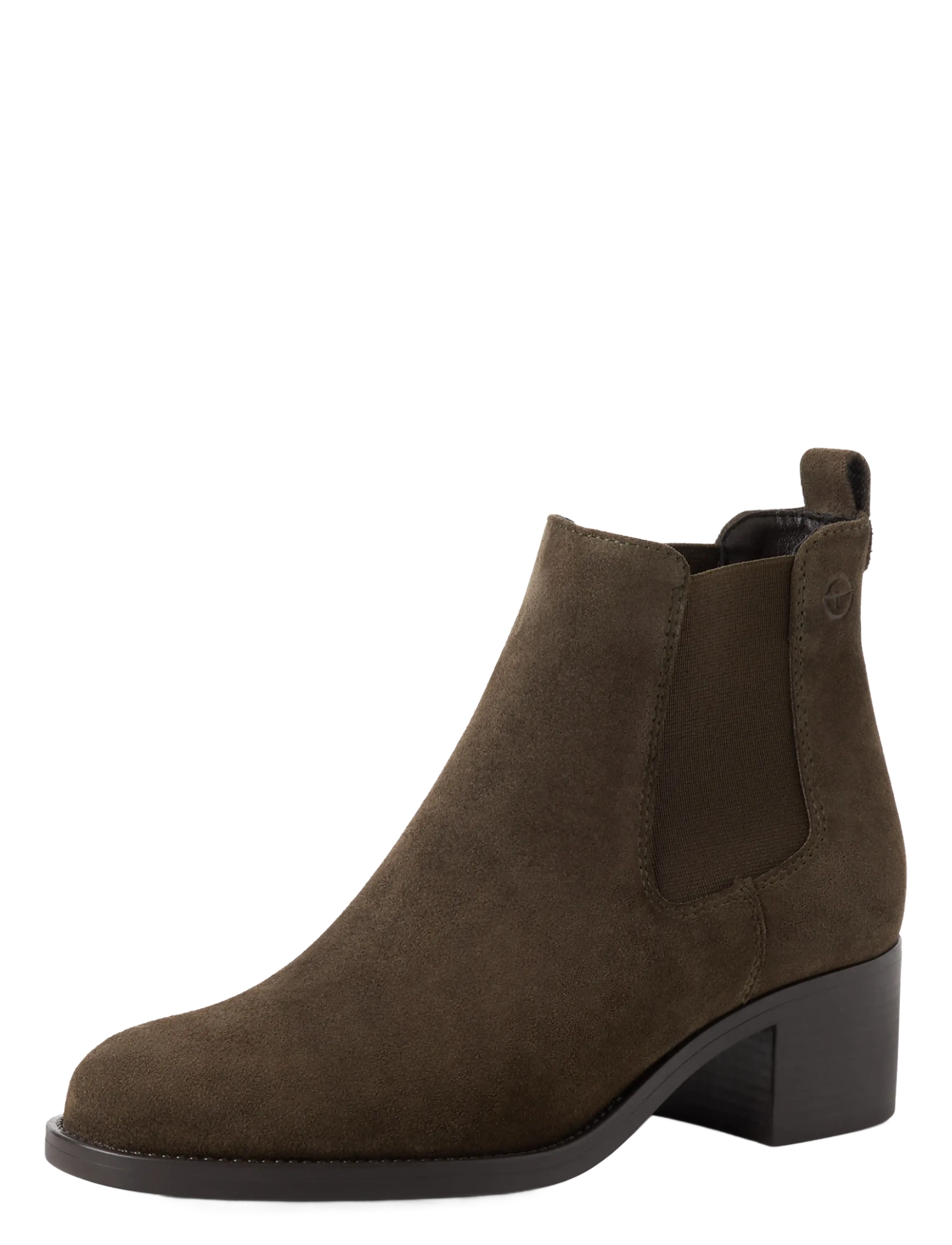 Tamaris Women Boots, Kvinder, Ankel Chelsea Støvler, Kakigrøn, Str: 39