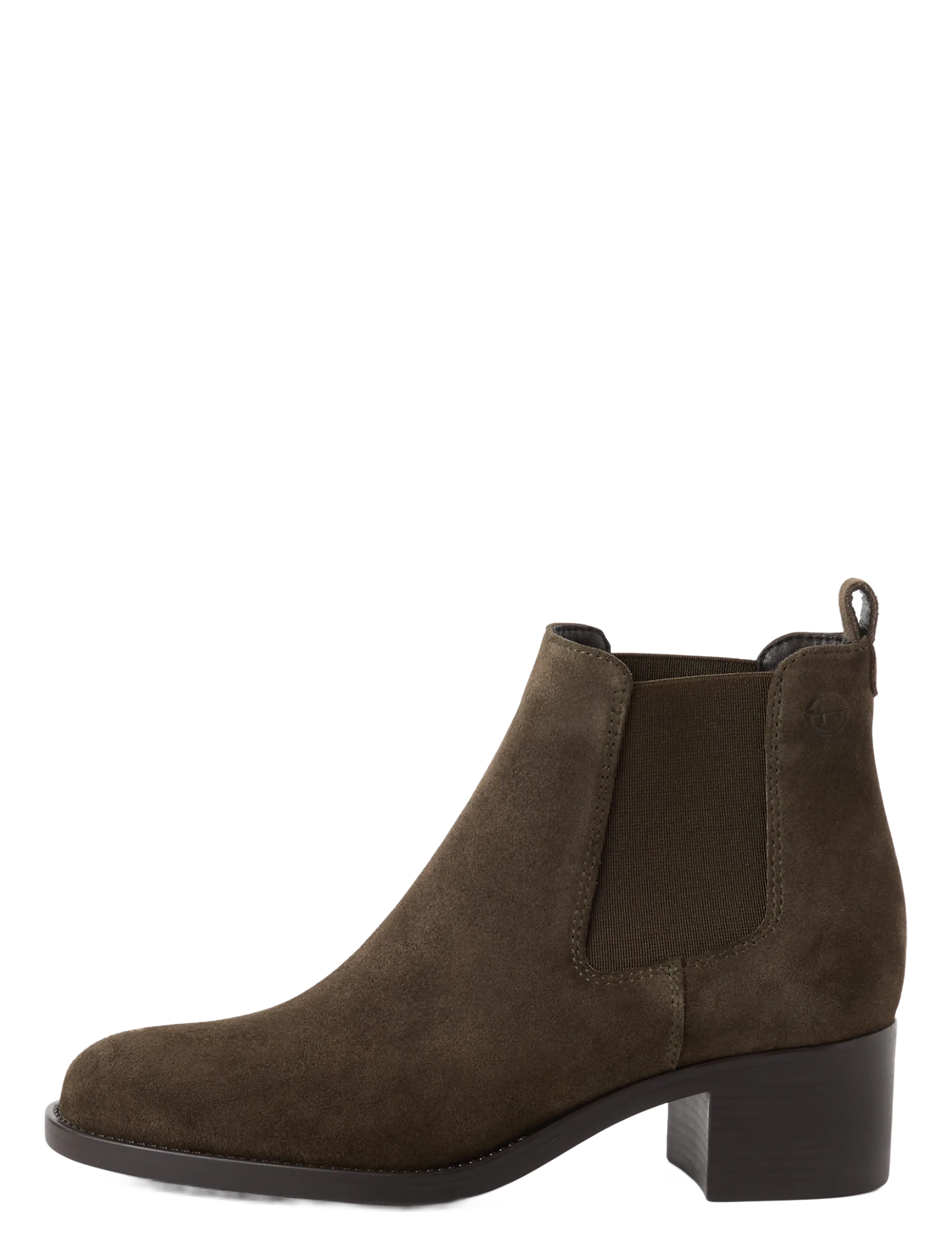 Tamaris - Women Boots - stiefeletten mit absatz - olive suede - 1