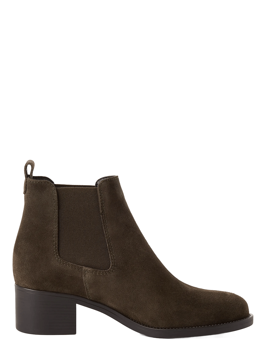 Tamaris - Women Boots - stiefeletten mit absatz - olive suede - 2