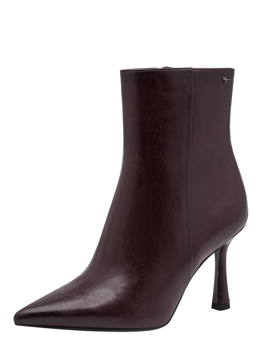 Tamaris - Women Boots - stiefeletten mit absatz - merlot - 0