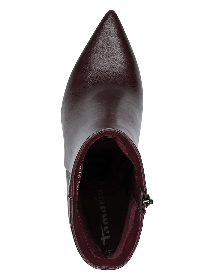 Tamaris - Women Boots - stiefeletten mit absatz - merlot - 3