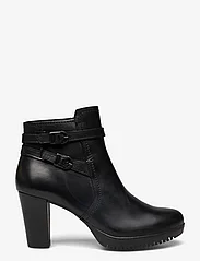 Tamaris - Women Boots - augsts papēdis - black leather - 1