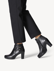 Tamaris - Women Boots - hoge hakken - black leather - 5