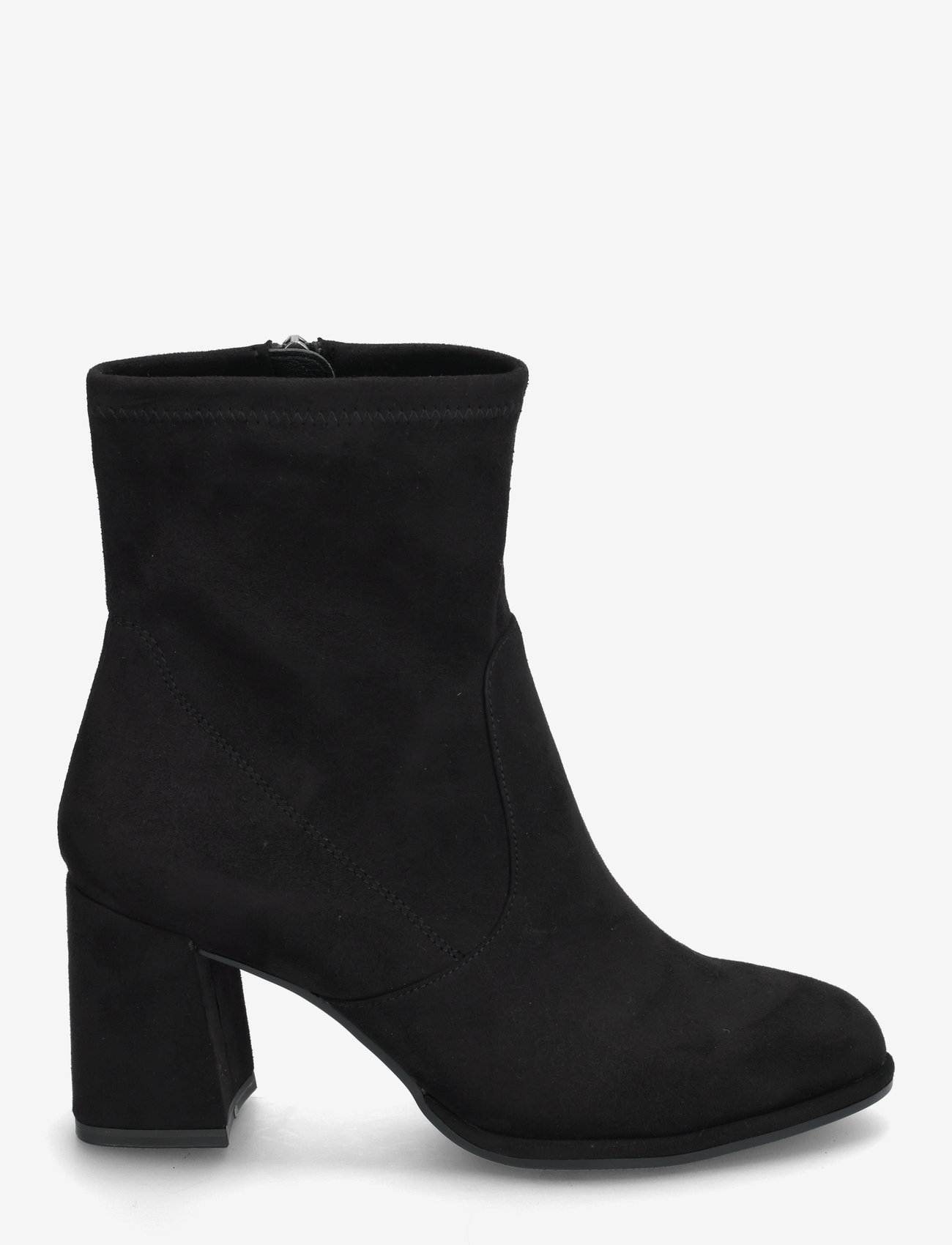 Tamaris - Women Boots - stövletter - black suede - 1