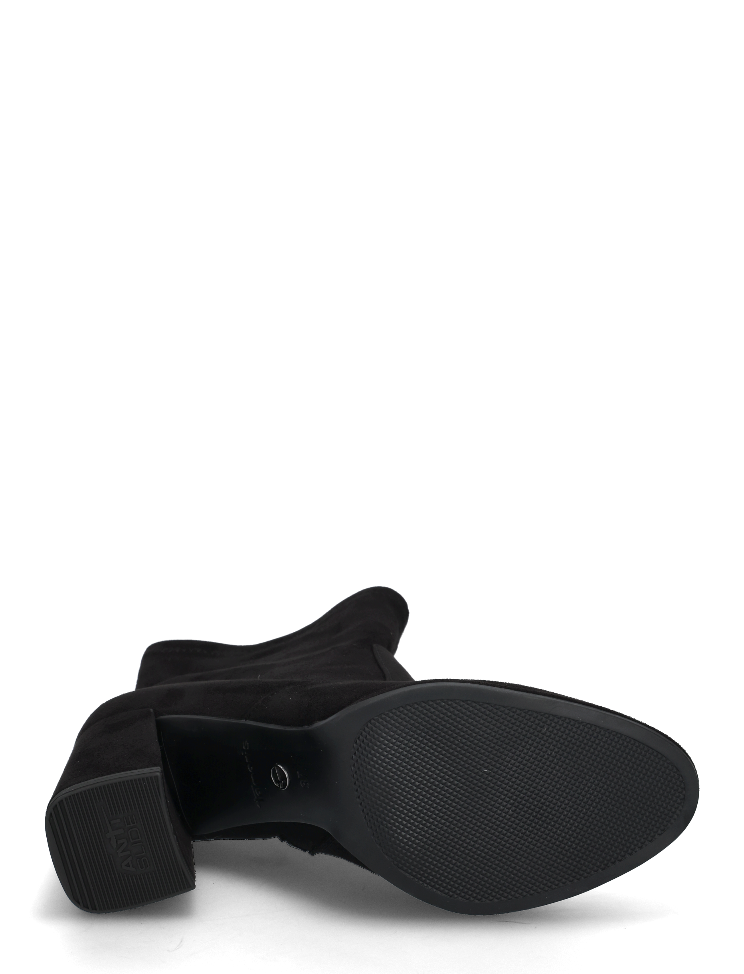 Tamaris - Women Boots - stiefeletten mit absatz - black suede - 4