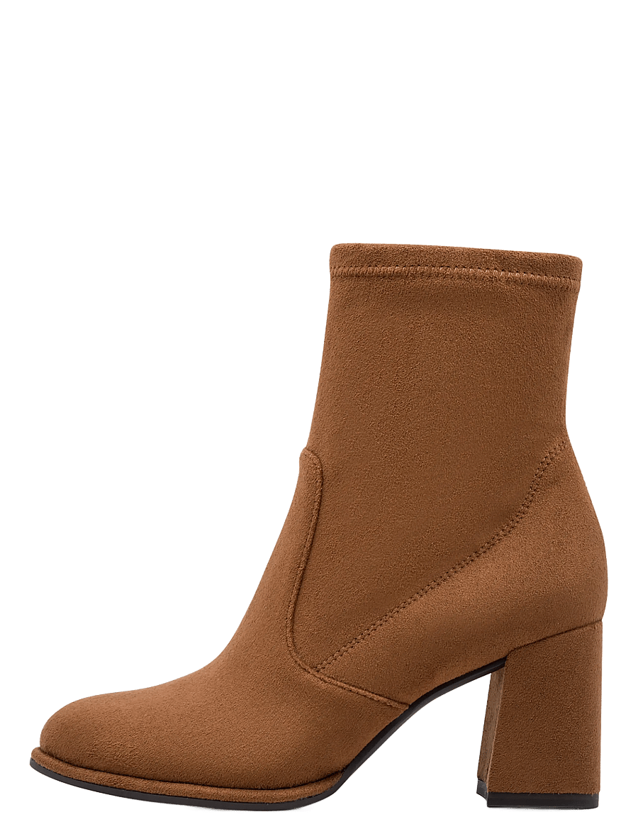 Tamaris - Women Boots - stiefeletten mit absatz - brown suede - 1