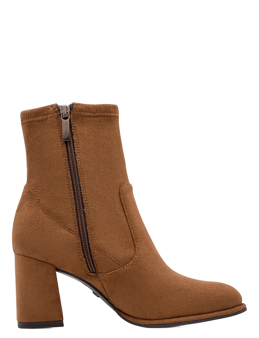 Tamaris - Women Boots - stiefeletten mit absatz - brown suede - 2