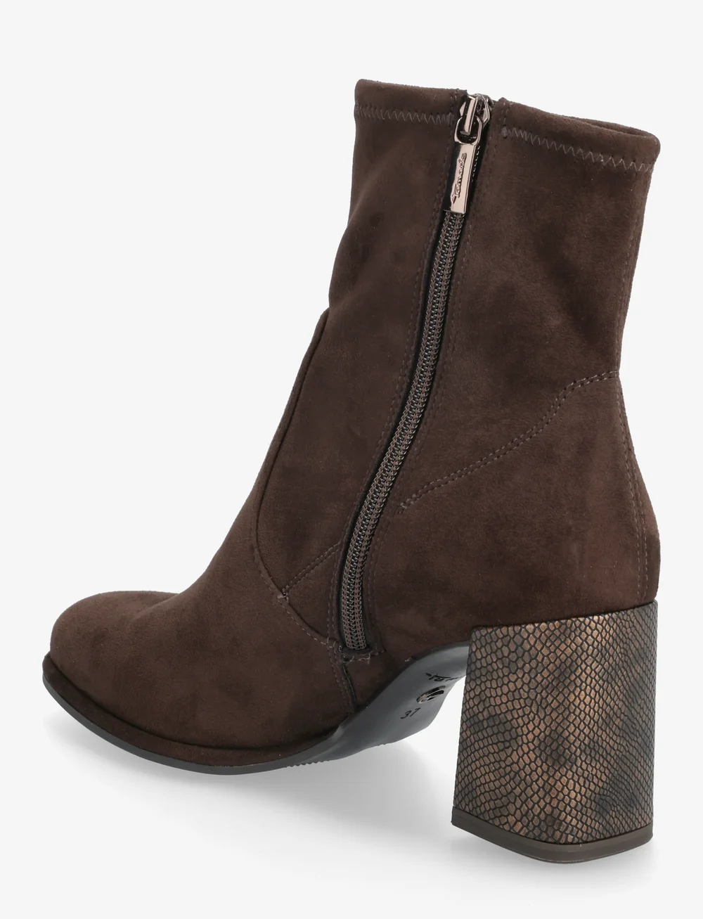 Tamaris - Women Boots - støvletter - mocca comb - 2