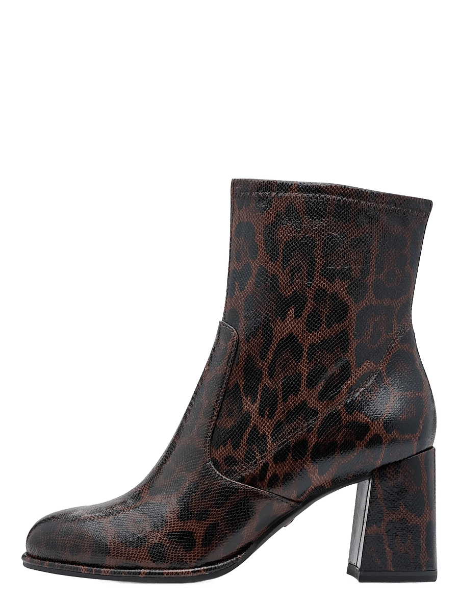 Tamaris - Women Boots - stiefeletten mit absatz - mocca leopard - 1