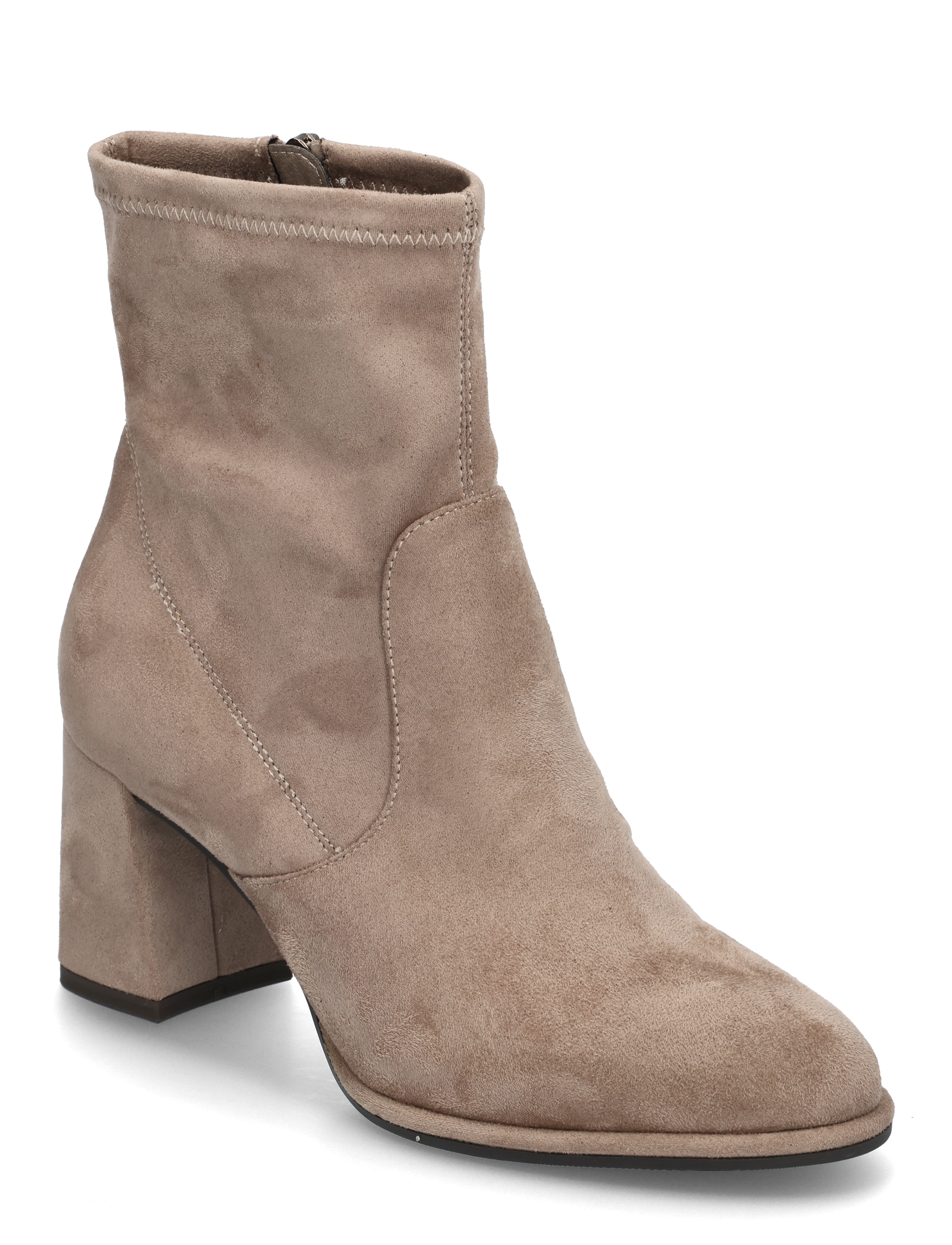 Tamaris Women Boots, 42, Ankle Beige - Boots With Heel, Frauen