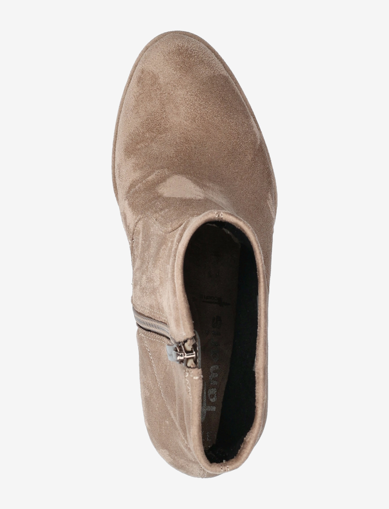 Tamaris - Women Boots - aukštakulniai aulinukai iki kulkšnių - taupe suede - 3