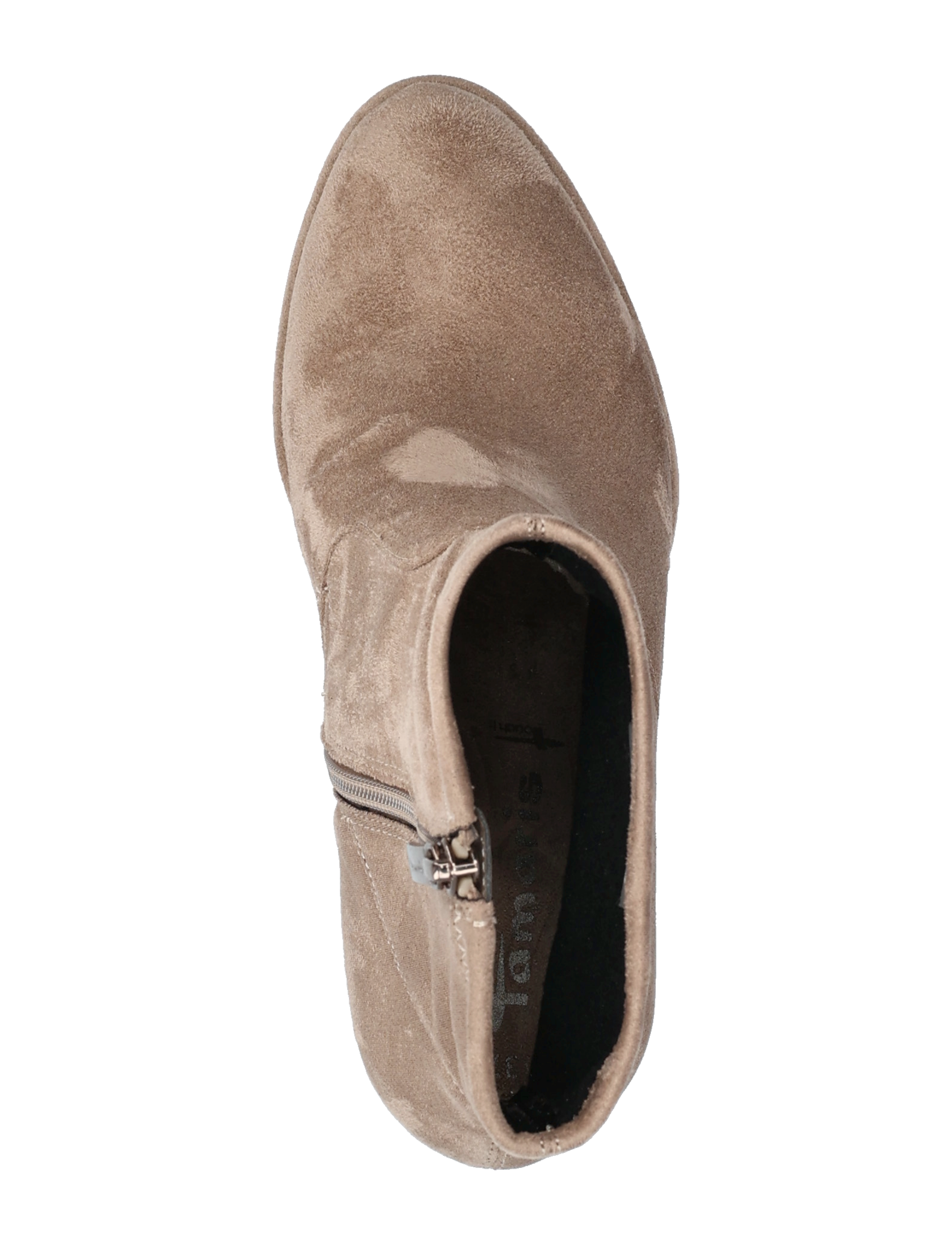 Tamaris - Women Boots - Öklastígvél með hæl - taupe suede - 3