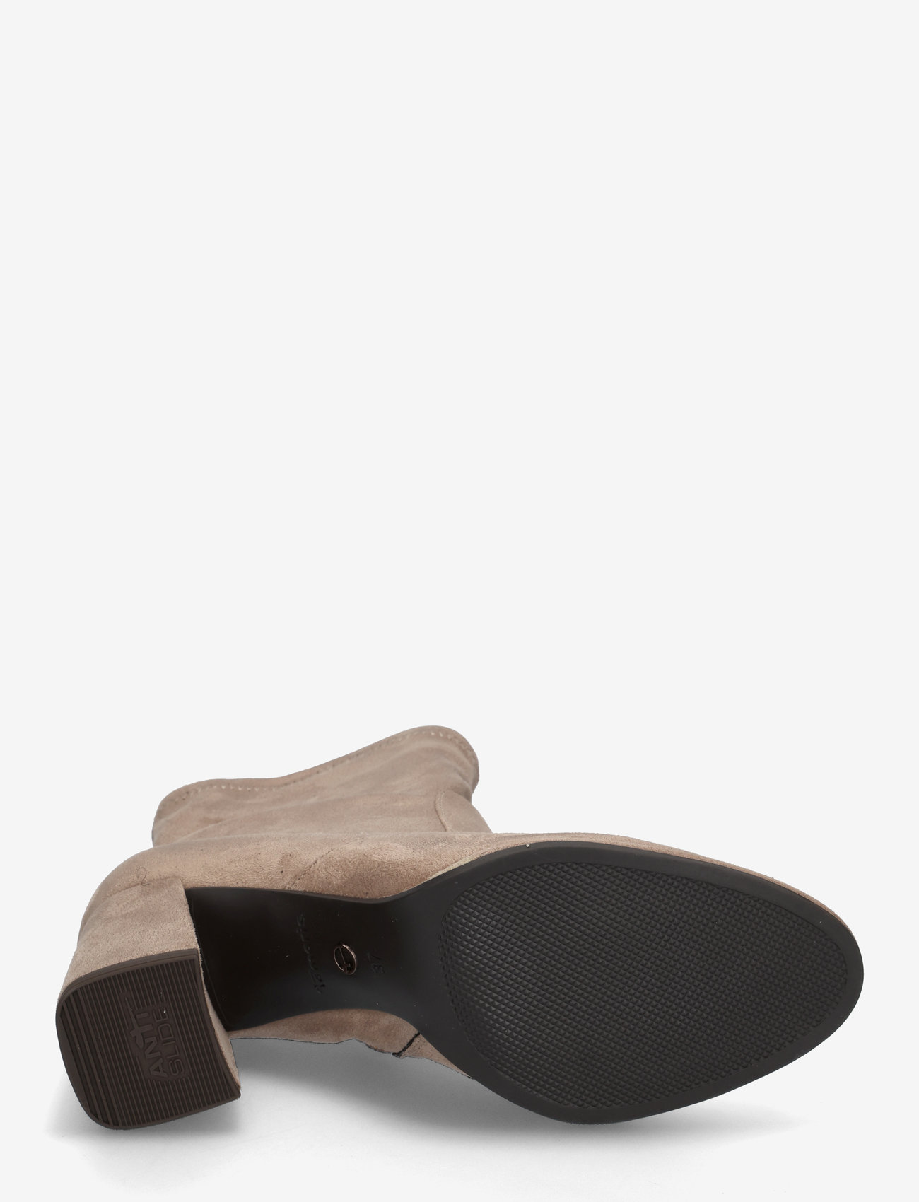 Tamaris - Women Boots - aukštakulniai aulinukai iki kulkšnių - taupe suede - 4