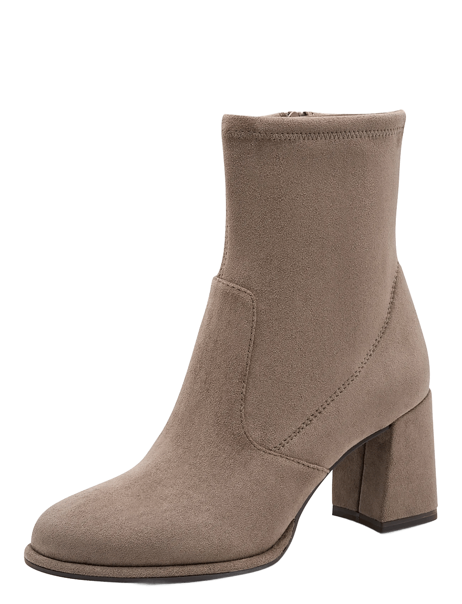 Tamaris - Women Boots - bottines à talons - taupe suede - 0