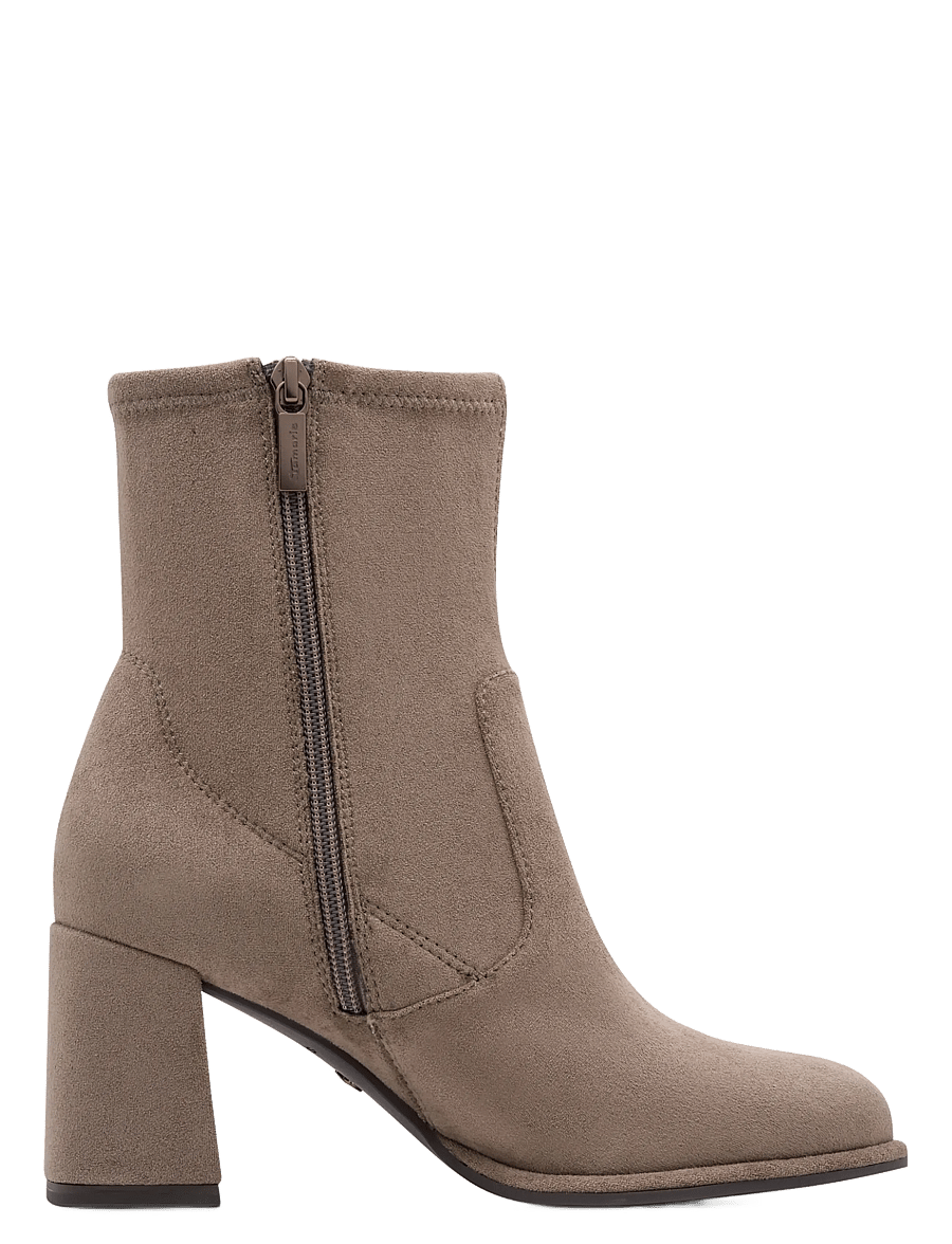 Tamaris - Women Boots - bottines à talons - taupe suede - 2