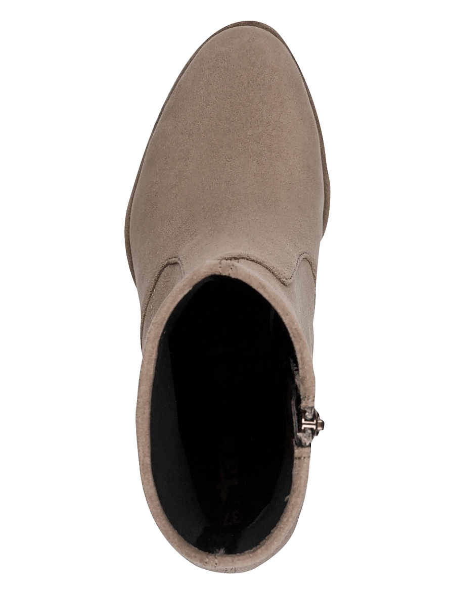 Tamaris - Women Boots - bottines à talons - taupe suede - 4