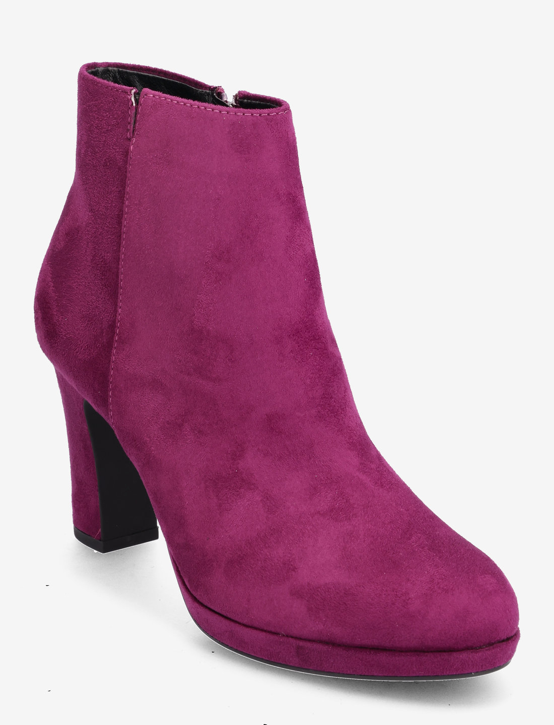 Dark pink ankle boots best sale