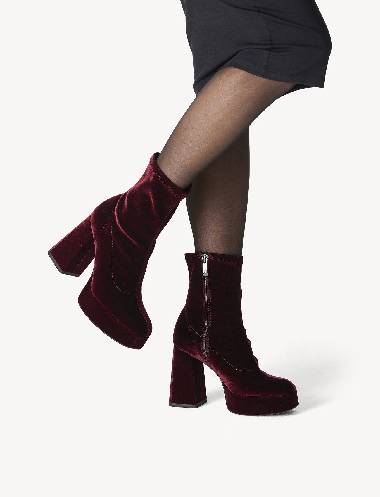 Tamaris - Women Boots - high heel - merlot - 1