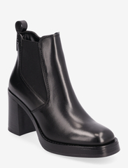 Tamaris - Women Boots - high heel - black leather - 0