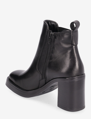 Tamaris - Women Boots - augsts papēdis - black leather - 2