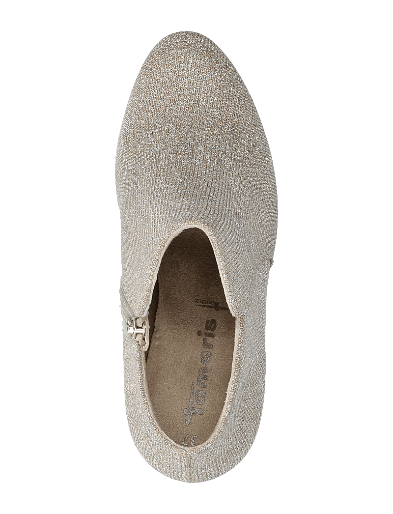 Tamaris - Women Boots - enkellaarsjes met hak - champagne - 3